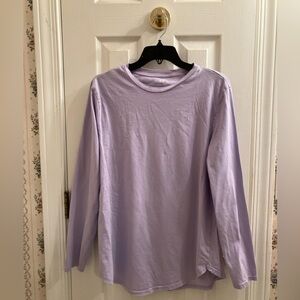 H&M Lavender Long Sleeve Shirt